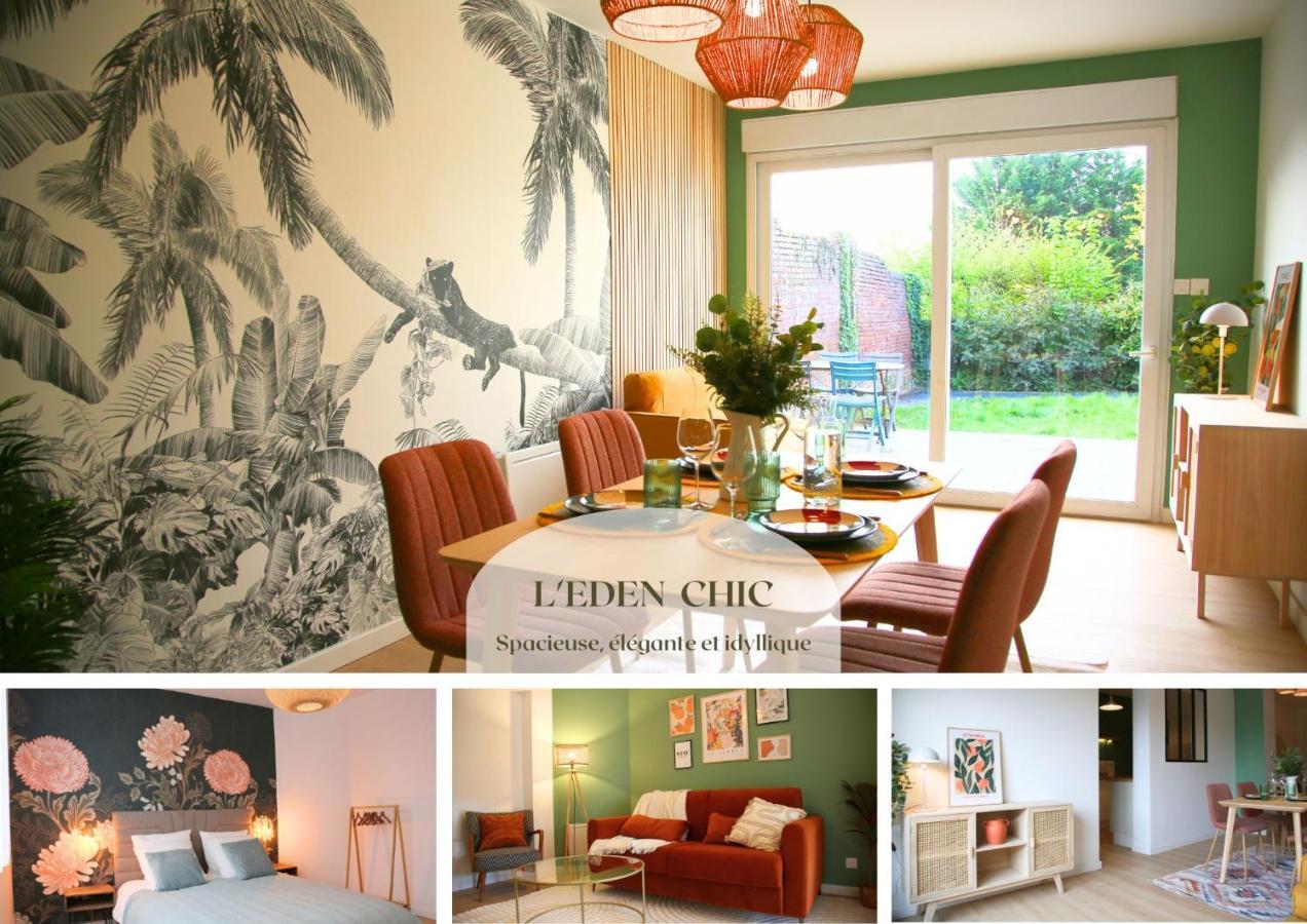 L'Eden Chic - Balneo - Jardin - Parking Gratuit Apartment Arras Ngoại thất bức ảnh